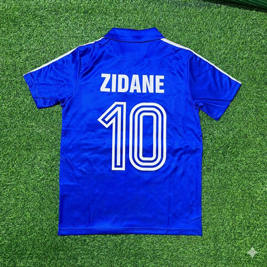 Zinédine Zidane France World Cup Retro Football Jersey Retro Trikot