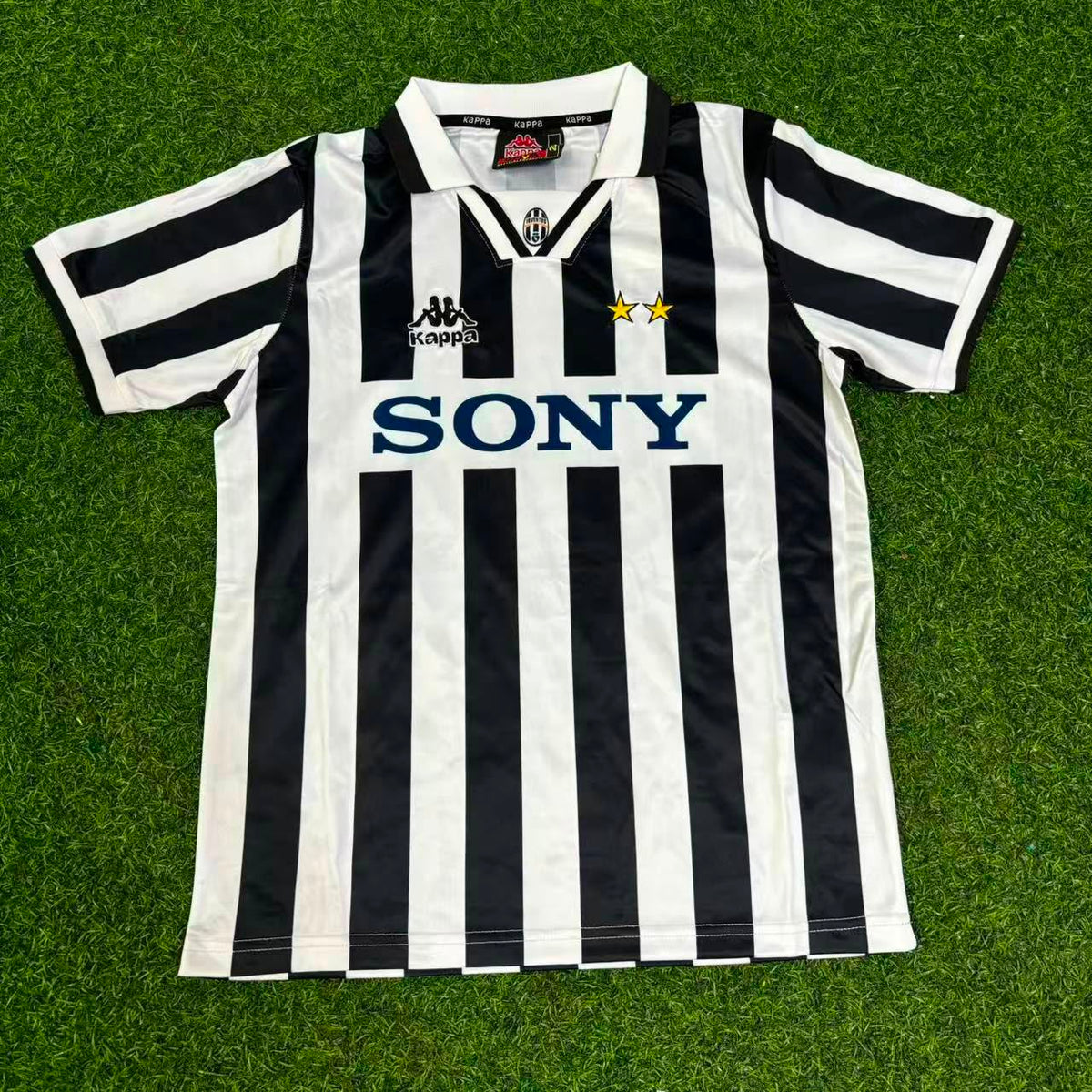 Zinedine Zidane Juventus 1996 1997 Kids Retro Football Jersey