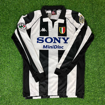 Zinedine Zidane 21 - Juventus Home 1997/1998 Retro Kit Jersey Maillot Trikot Soccer Shirt