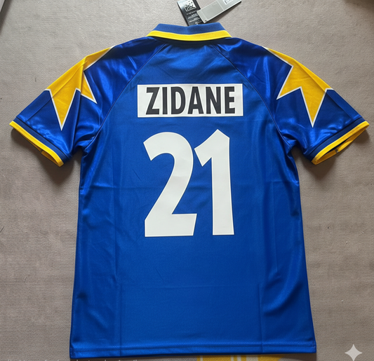 Zinedine Zidane 21 – Juventus 1995–1997 Retro Kit Jersey – | Trikot | Maillot