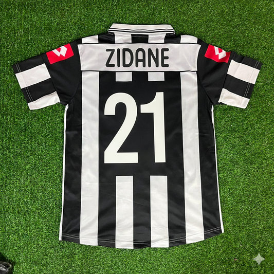 Zinedine Zidane Juventus 2001 2002 Season Retro Jersey