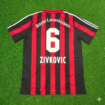 Boris Zivkovic Bayer 04 Leverkusen 2001-2002 Heimtrikot | Retro Kit | Trikot Soccer Shirt
