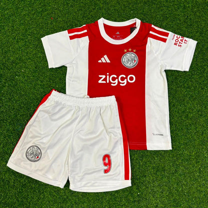 Zlatan Ibrahimović Ajax White Kids Retro Football Jersey