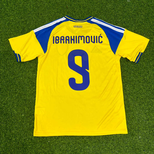 Zlatan Ibrahimovic Sweden Retro Football Jersey Kit