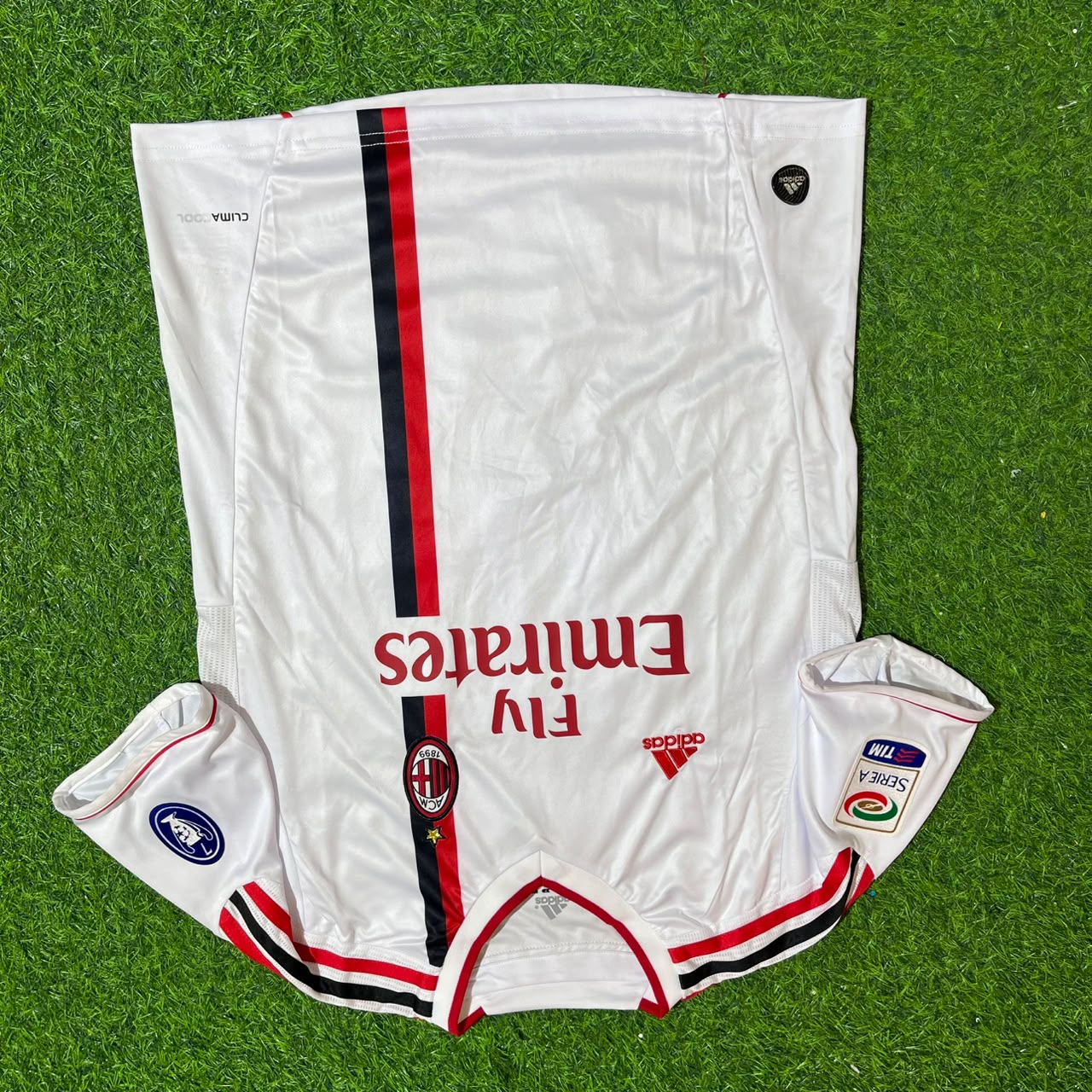 Zlatan Ibrahimović #11 Milan 2011-2012 White KIDS Away Retro Football Jersey