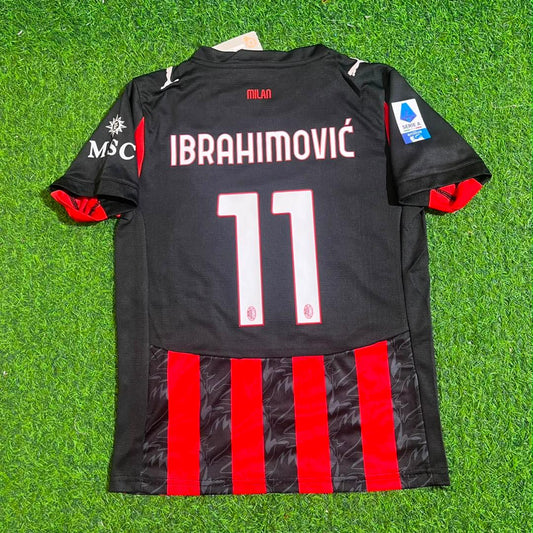 Zlatan Ibrahimovic AC Milan Football Retro Legend Jersey Trikot Maillot