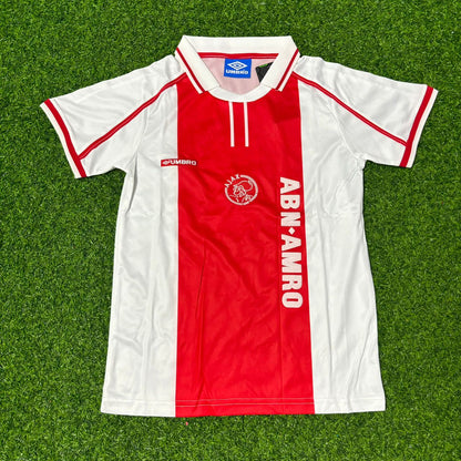Zlatan Ibrahimović Ajax 2000s White Retro Football Jersey