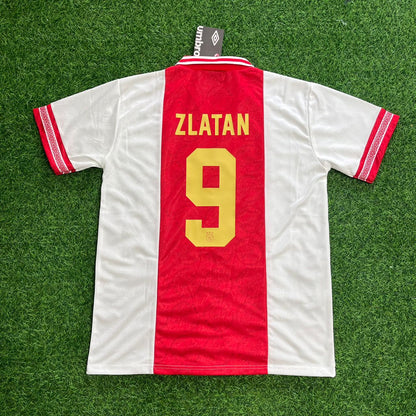 Zlatan Ibrahimović Ajax Retro Football Jersey Kit