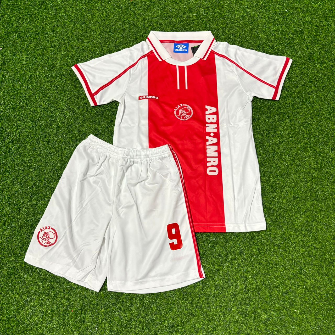 Zlatan Ibrahimović Ajax White Kids Retro Football Jersey