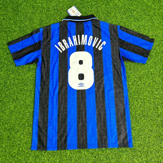 Zlatan Ibrahimović Inter Home Retro Football Jersey