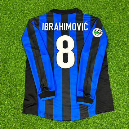 Zlatan Ibrahimovic - Inter Retro Jersey Trikot Maillot Maglia Soccer Shirt