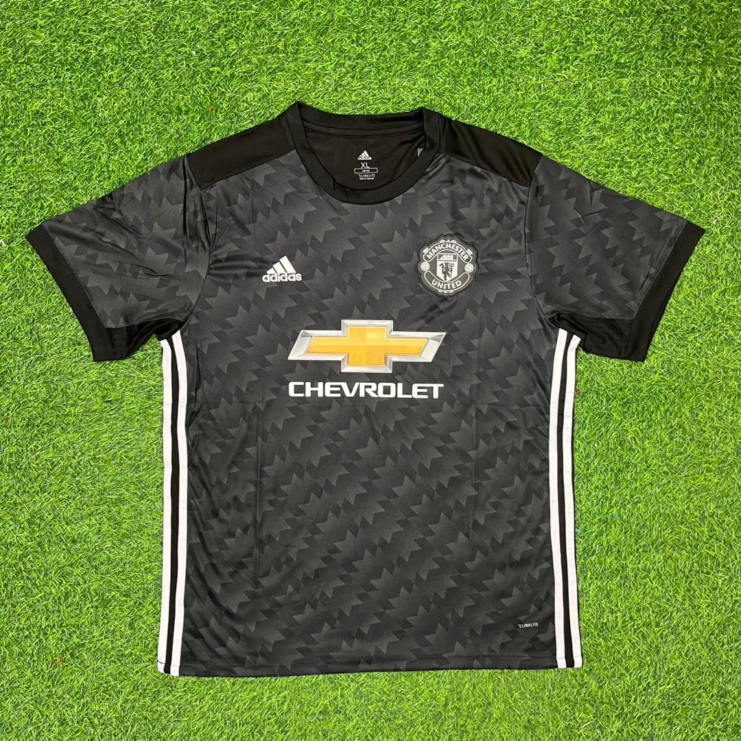 Michael Carrick Manchester United 2017-2018 Black Retro Football Jersey
