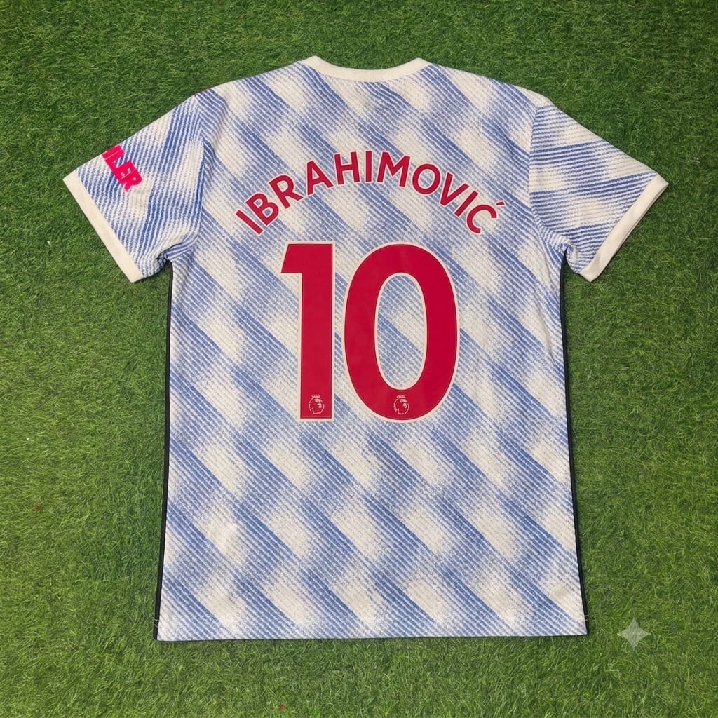 Zlatan Ibrahimovic Manchester United Away Special Retro Football Jersey