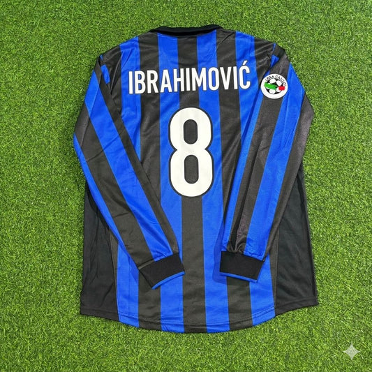 Zlatan Ibrahimovic - Inter Retro Jersey Trikot Maillot Maglia Soccer Shirt