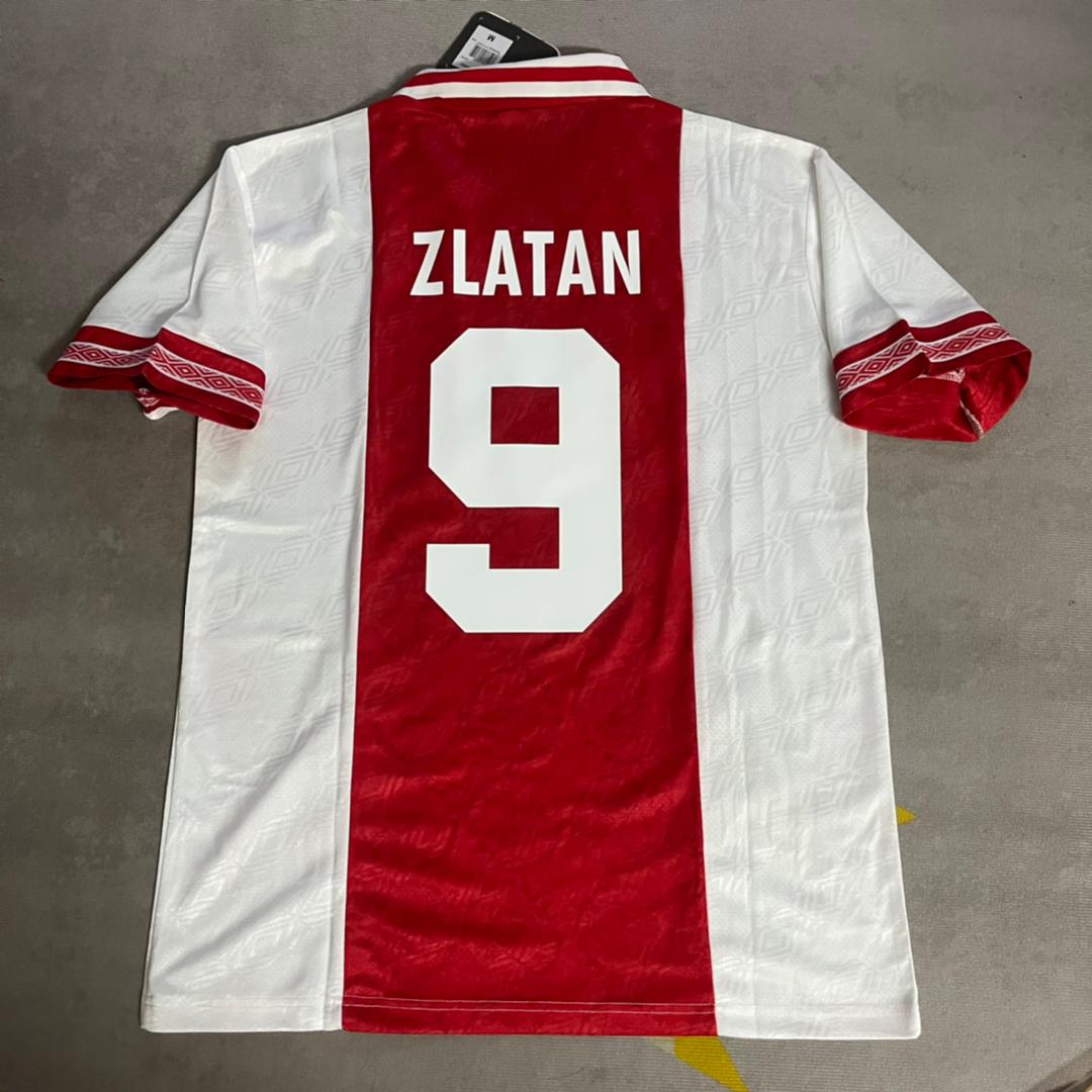 Zlatan Ibrahimovic Ajax Retro Football Jersey