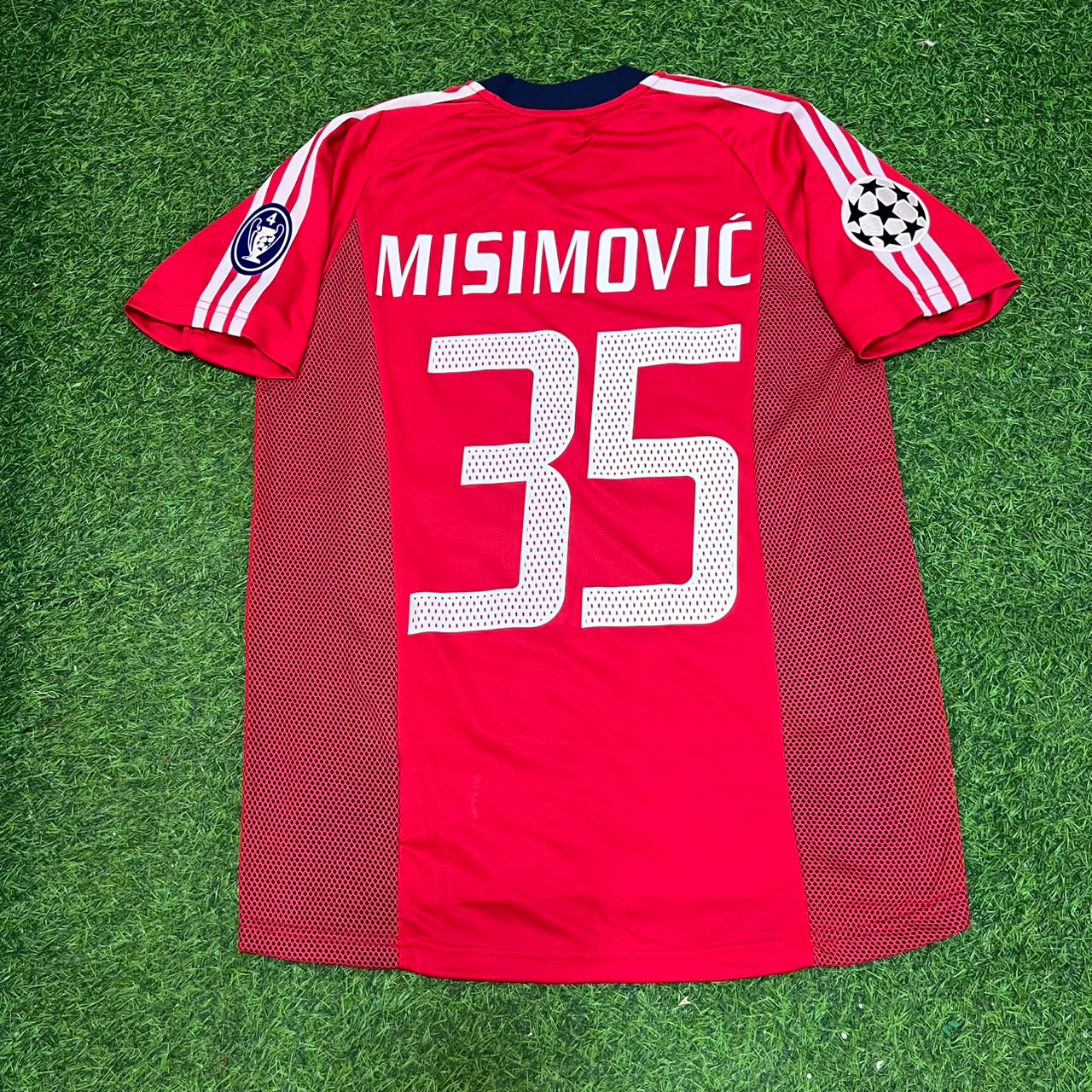Zvjezdan Misimovic Bayern München 2002/2003 Season Home Red Retro Jersey