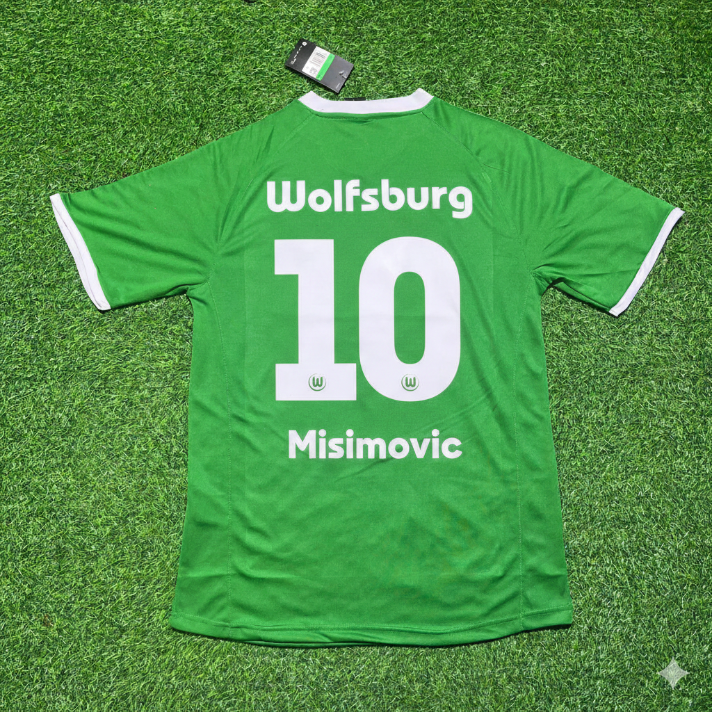Zvjezdan Misimovic VfL Wolfsburg 2008/2009 Meisterjahr Fußballtrikot
