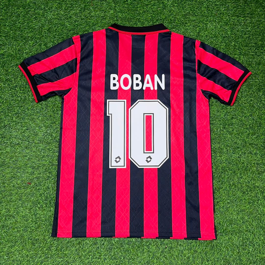 Zvonimir Boban AC Milan 1994/1995 Retro Football Jersey