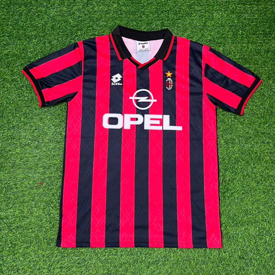 Zvonimir Boban AC Milan 1994/1995 Retro Football Jersey