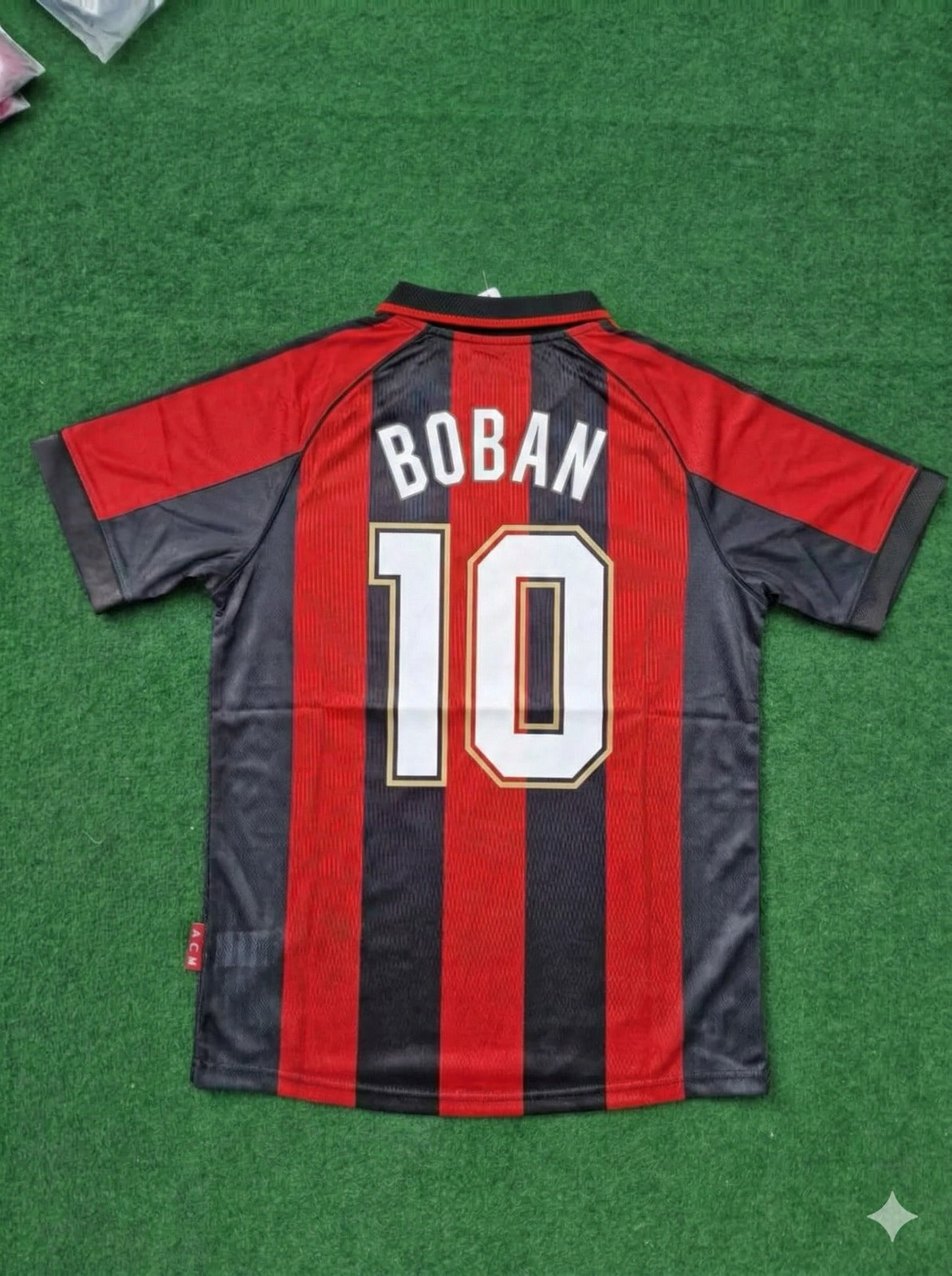 Zvonimir Boban 10- Maillot de football rétro AC Milan 1999